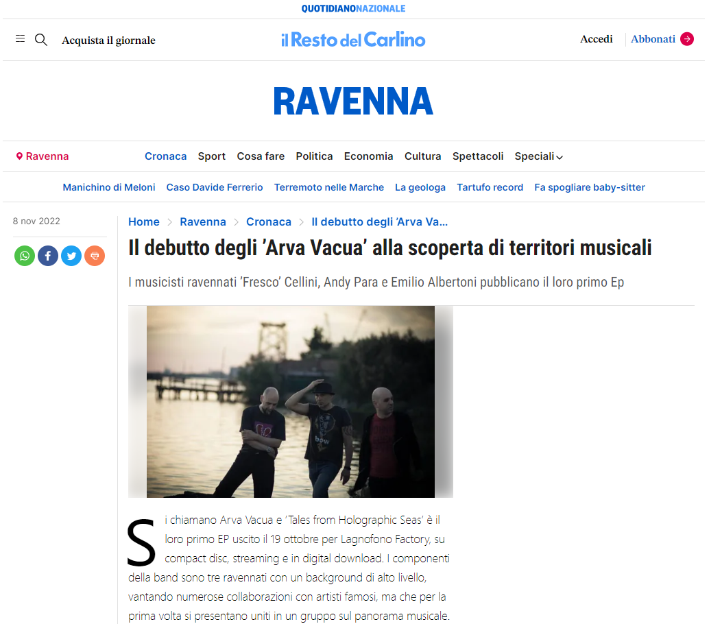 Scopri di più sull'articolo Recensione Il Resto del Carlino