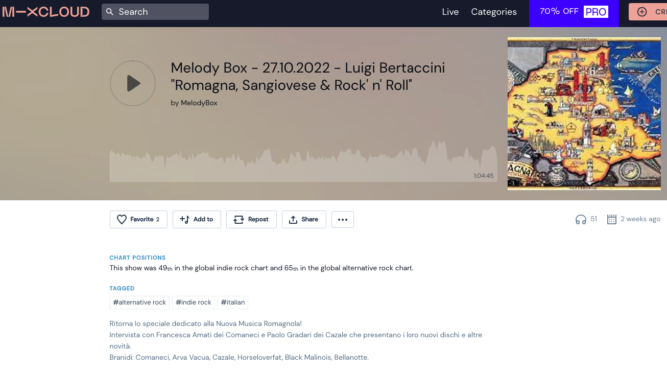 Scopri di più sull'articolo Podcast RadioIcaroRubicone MelodyBox
